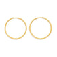 Metal Tone Huggie Hoop Earrings - The Mustard Seed Collection, The Seed
