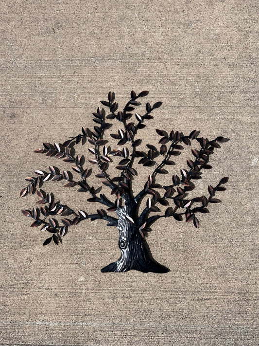 Metal Tree Wall Hanging - The Mustard Seed Collection, The Seed