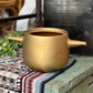 Metallic Gold Roseville Bean Pot with Handles - The Mustard Seed Collection, The Seed