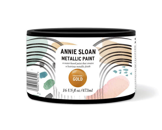 Metallic Paint - 16 oz Traditional Gold - The Mustard Seed Collection, The Seed