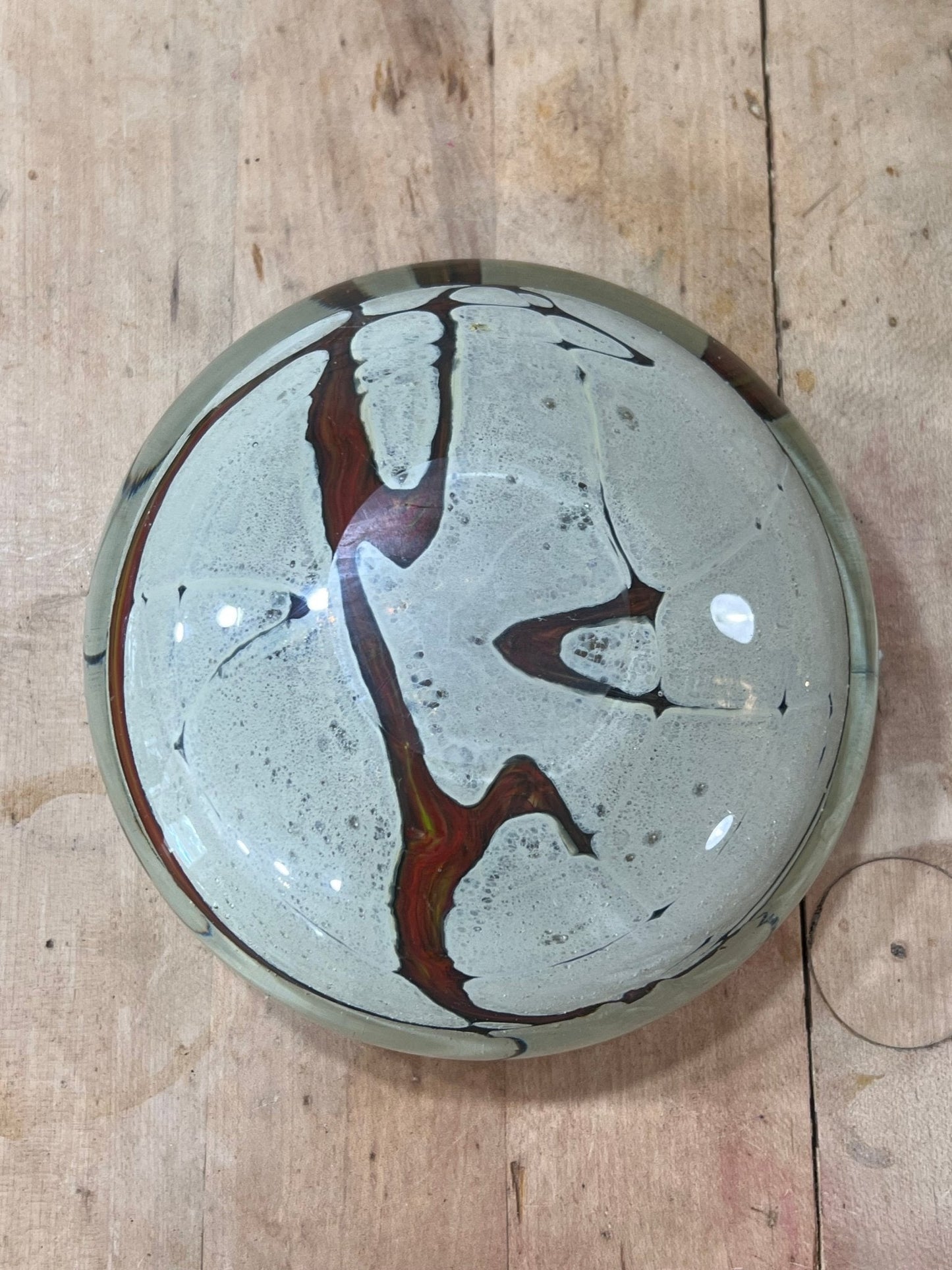 Mid-Century Glass Ashtray 