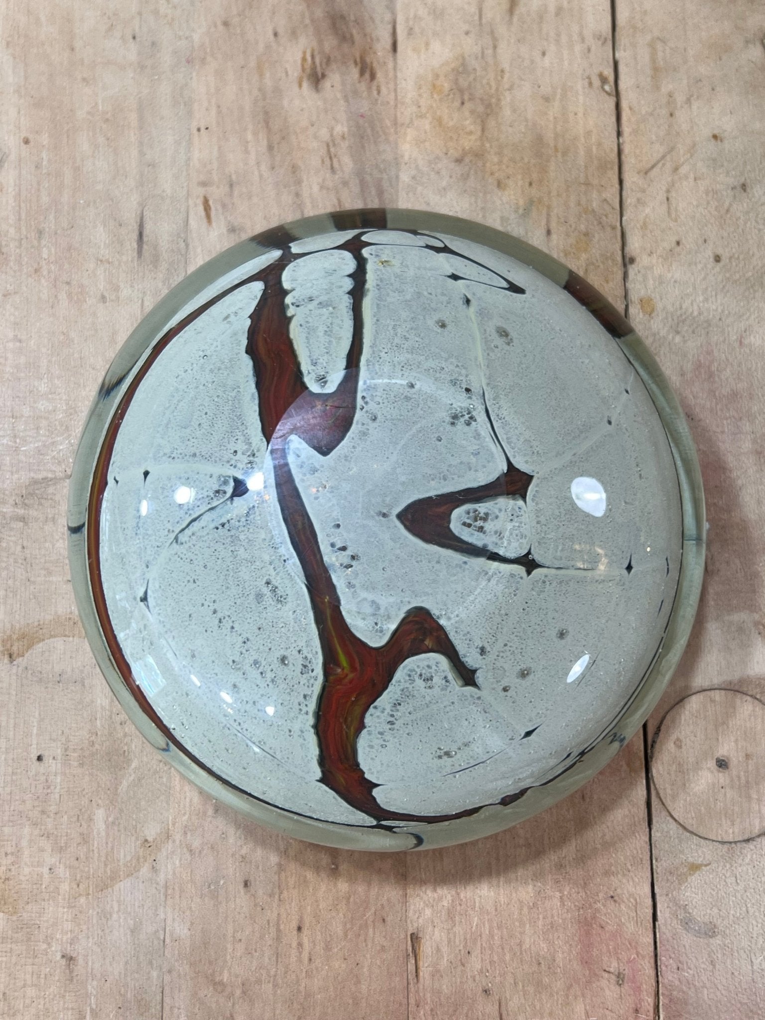 Mid-Century Glass Ashtray 