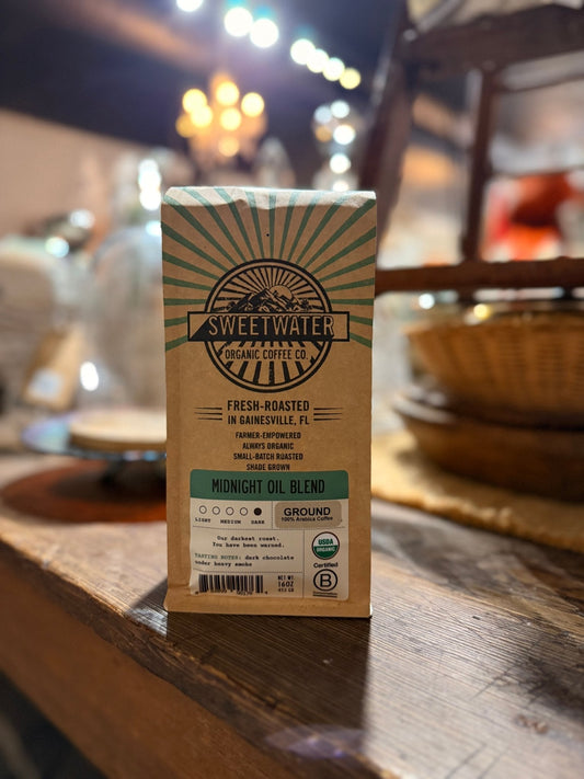 Midnight Oil French Roast FTO Coffee - 1 lb. - The Mustard Seed Collection, The Seed