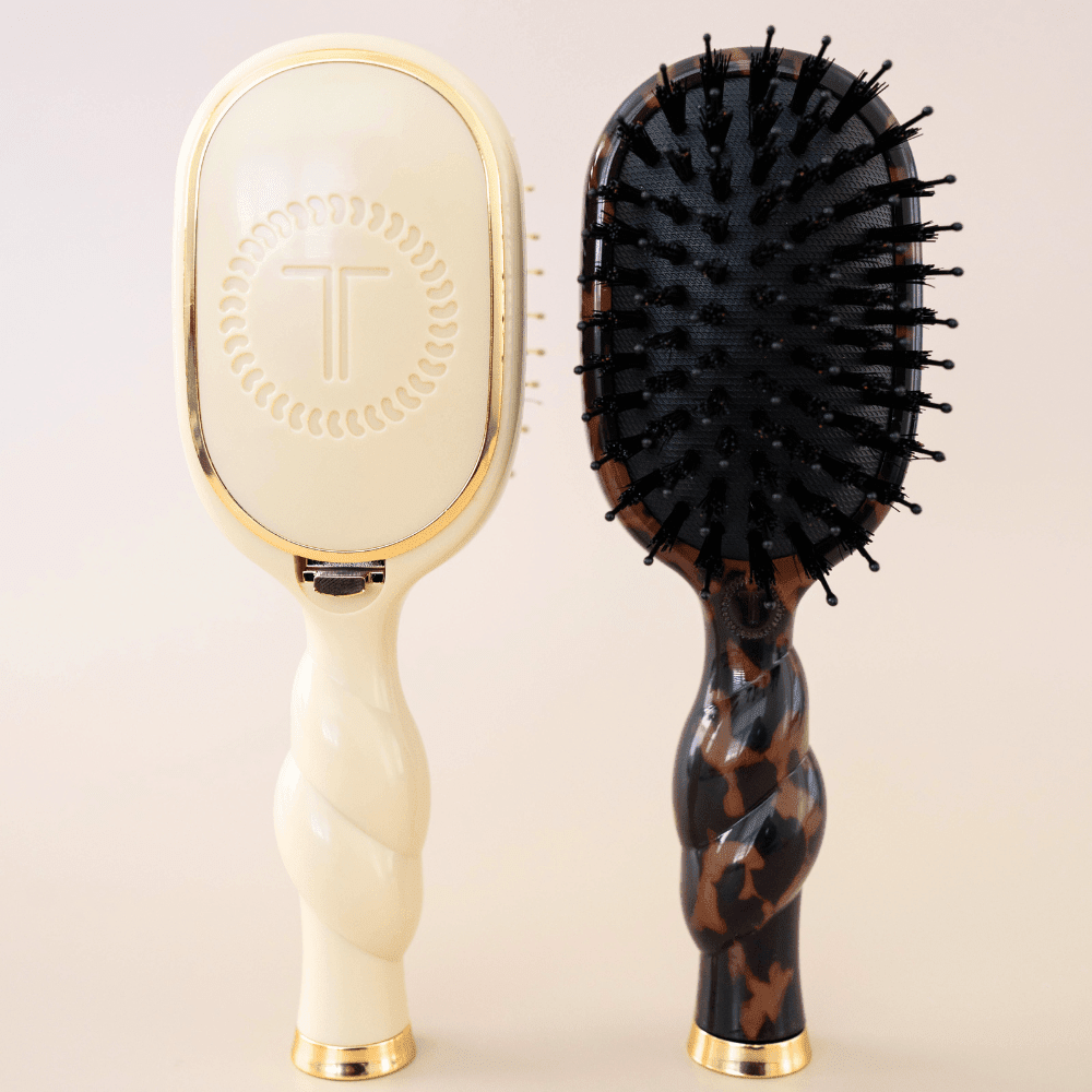 Mini Boar Brush | Tan 