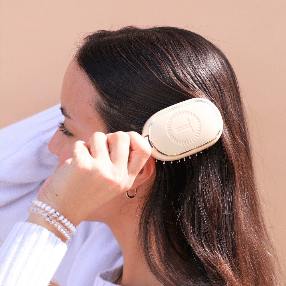 Mini Boar Brush | Tan 