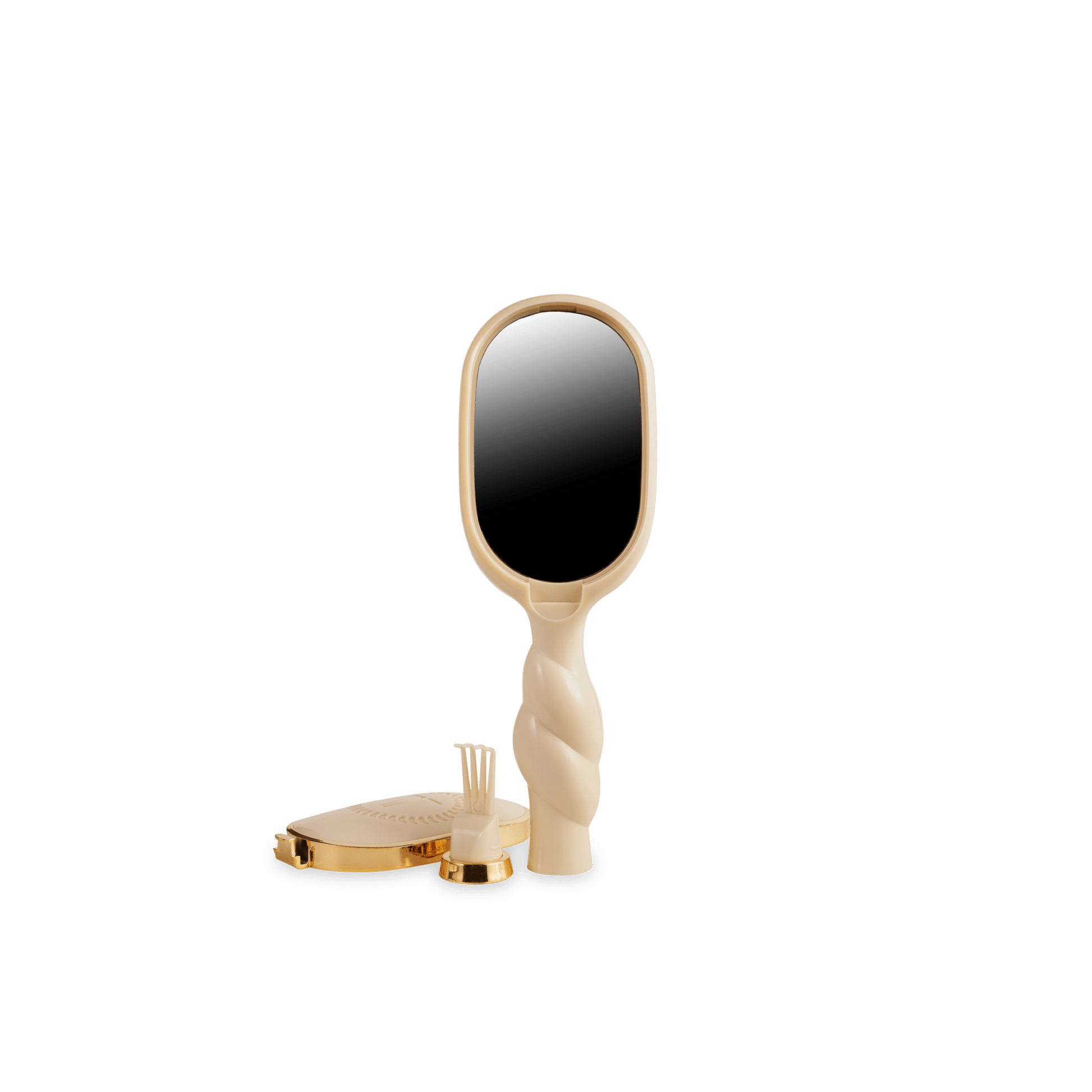 Mini Detangler Brush for Medium Hair - Tan 