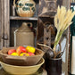 Mini Fall Harvest Faux Wheat Sheaf with Raffia Bowfloral spray