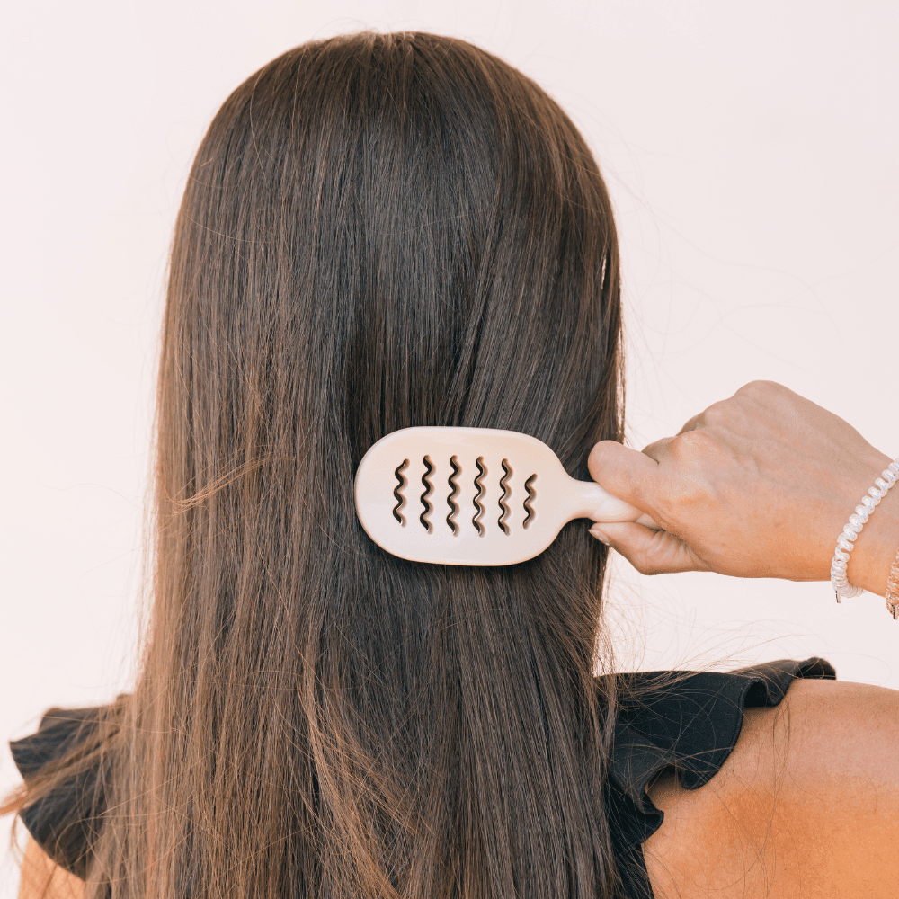 Mini Vented Brush | Tan 