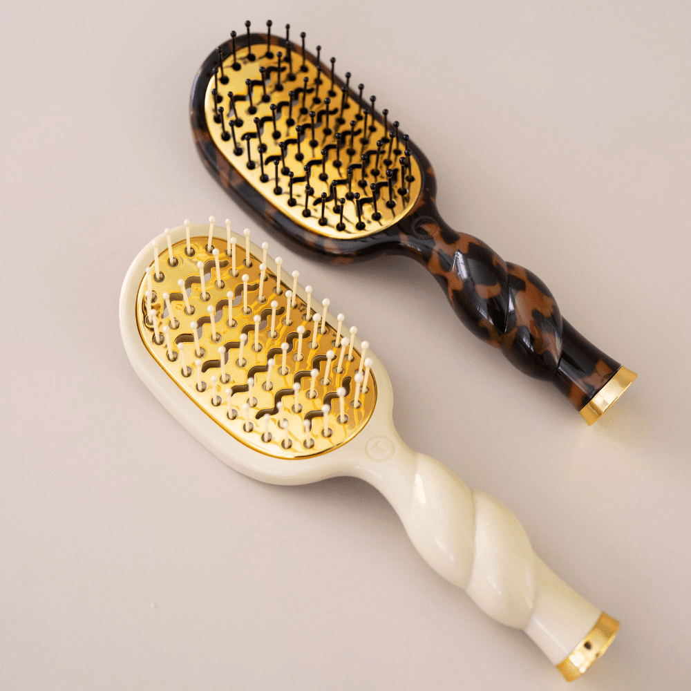 Mini Vented Brush | Tan 