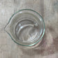Minimalist Clear Glass Beaker Pitcher - The Mustard Seed Collection, The Seed