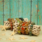 Mixed Color and Shape Clay Bead Stretch Bracelet - The Mustard Seed Collection, The Seed