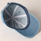 Mom Text Embroidery Match with Dad Mini Caps : LIGHT DENIM / ONE SIZE Fashion City