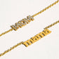 Mother's Day 18K Gold Non-Tarnish Necklace: Mama-Gold - The Mustard Seed Collection, The Seed