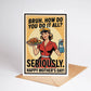Mothers Day Cards Funny - The Mustard Seed Collection, The Seed