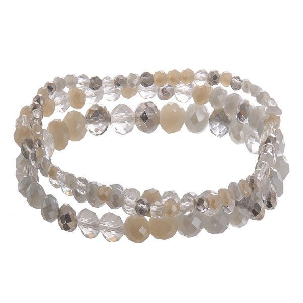 Multi Strand Beaded Bracelet - The Mustard Seed Collection, The Seed