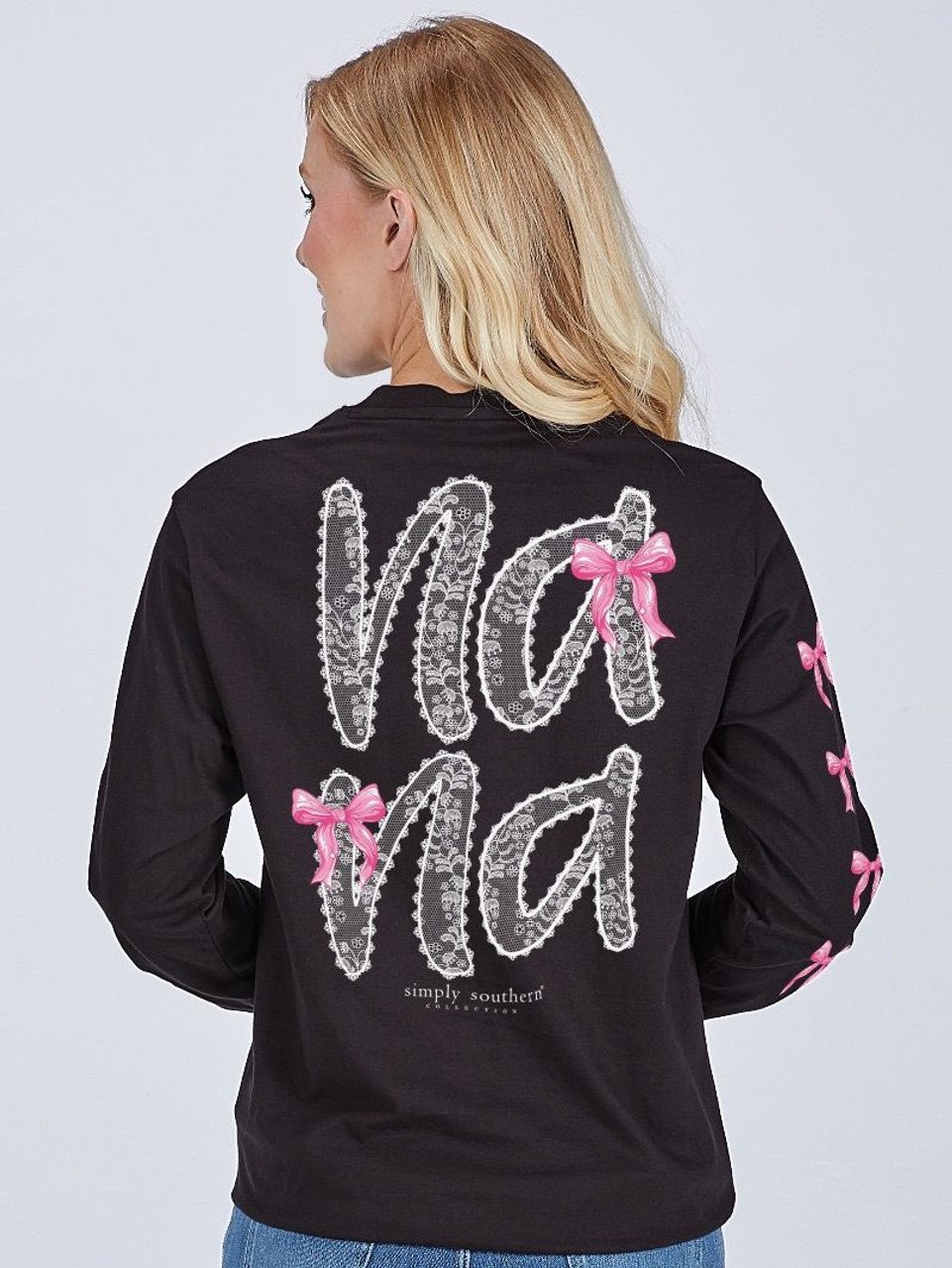 Nana Simply Southern Black Long Sleeve - The Mustard Seed Collection, The Seed