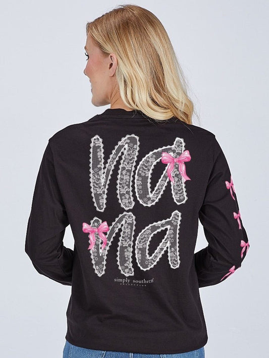 Nana Simply Southern Black Long Sleeve - The Mustard Seed Collection, The Seed