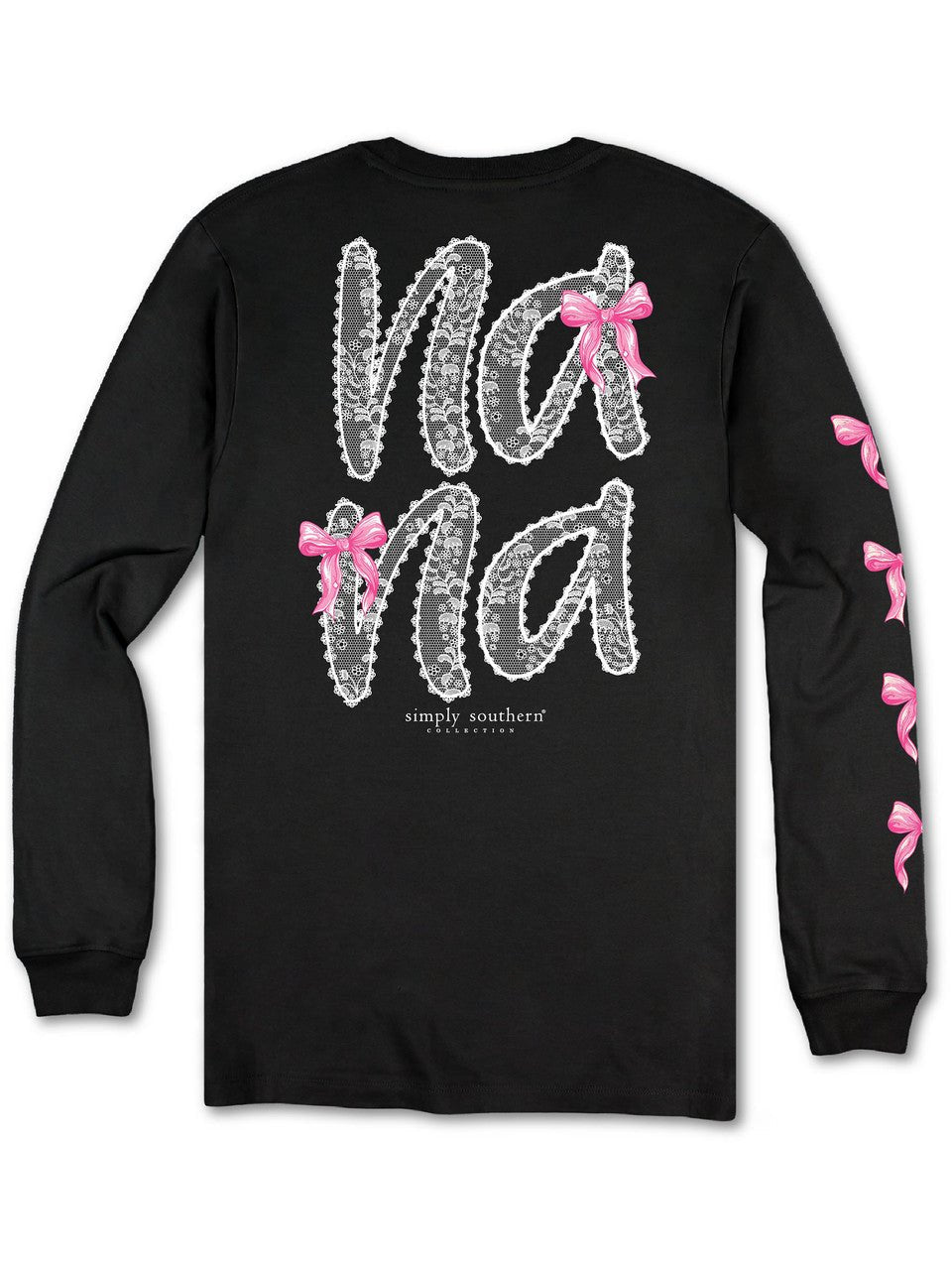 Nana Simply Southern Black Long Sleeve - The Mustard Seed Collection, The Seed