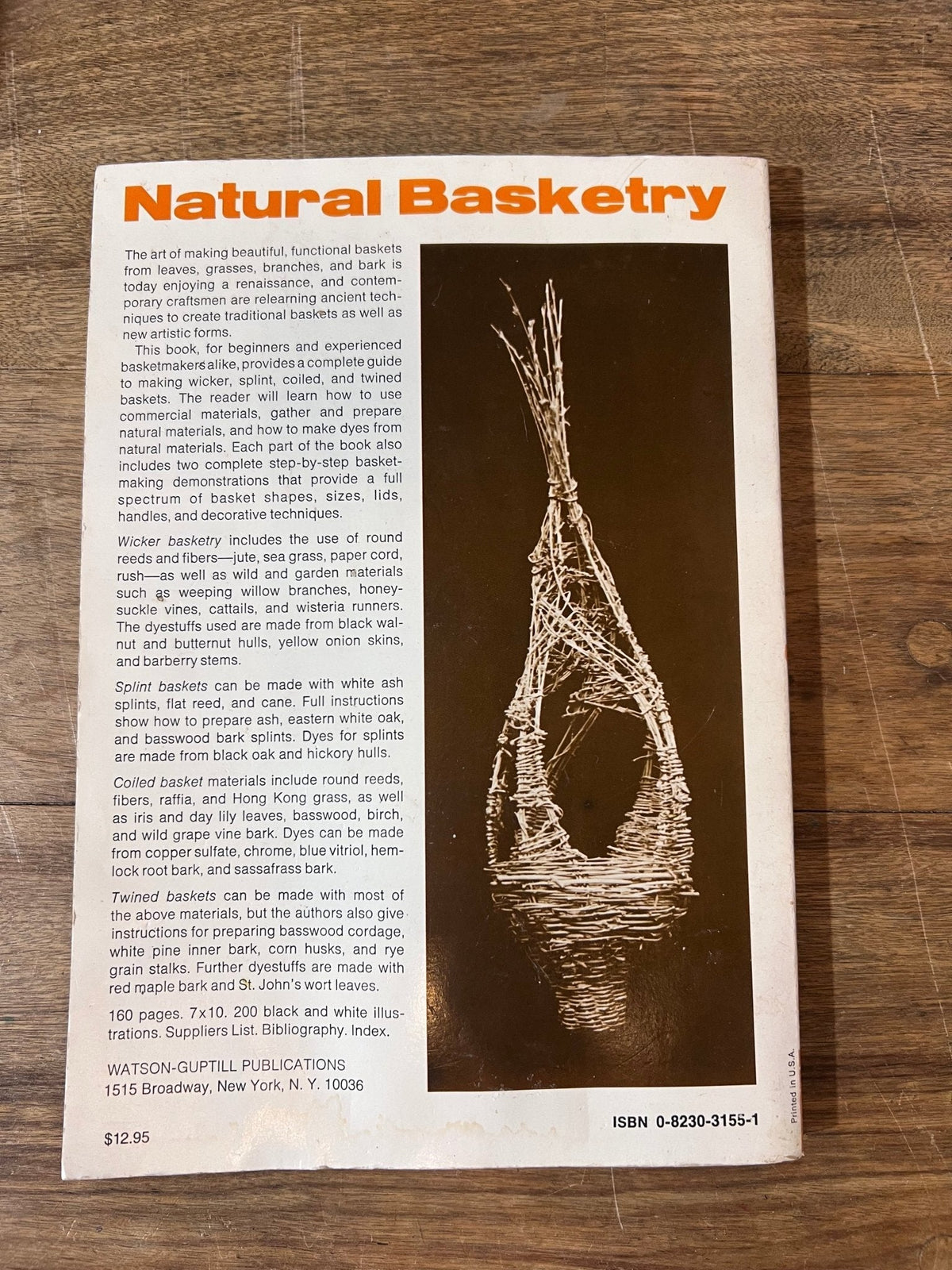 Natural Basketry Book 