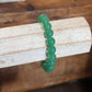Natural Green Aventurine Gemstone Beaded Stretch BraceletBracelets