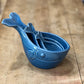 Nautical Ceramic Nesting Whale Measuring Cups – Set of 3 – Slate Blue - The Mustard Seed Collection, The Seed