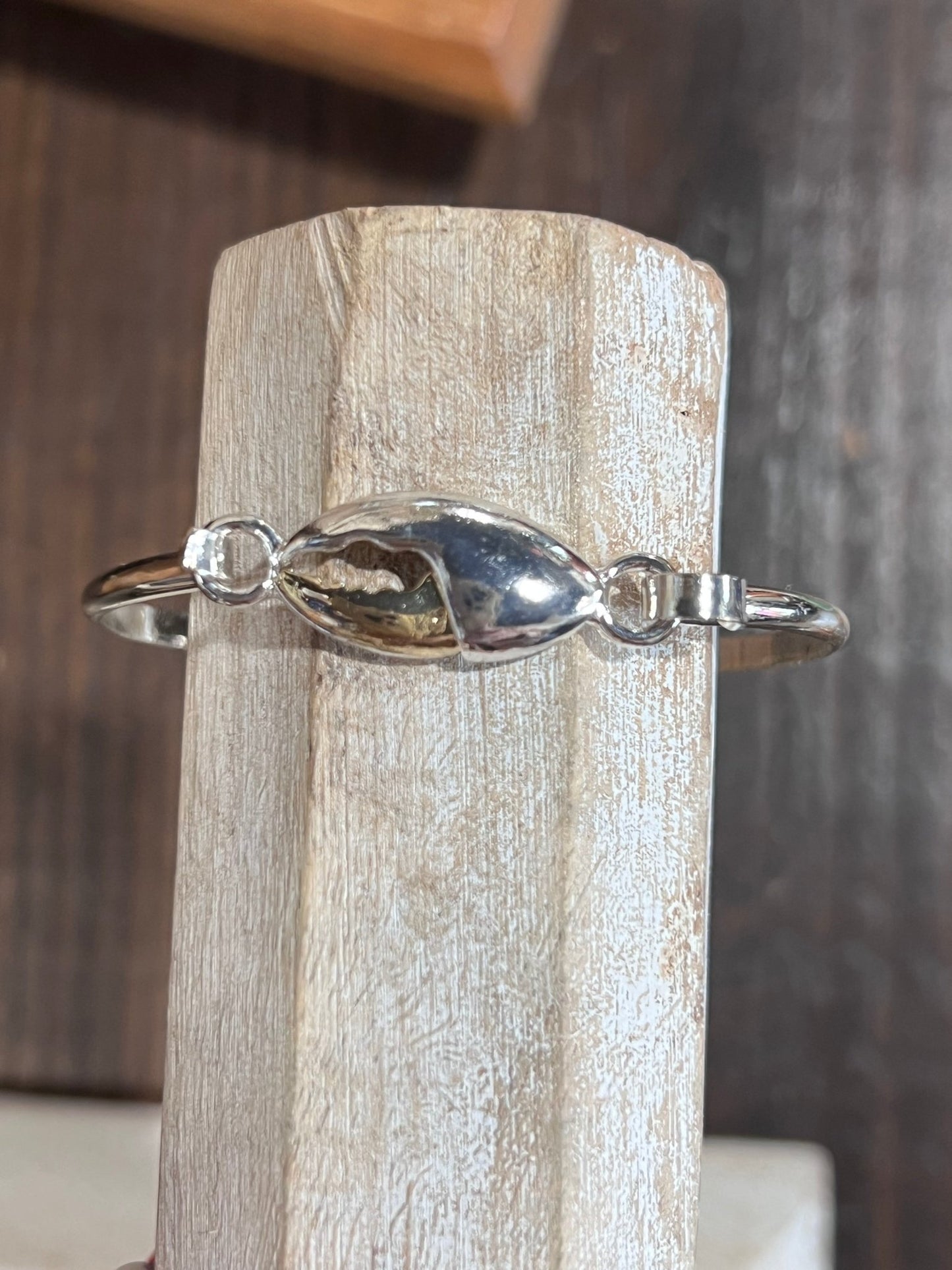 Nautical Lobster Claw Hook Bangle - The Mustard Seed Collection, The Seed