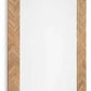 NEW! Chevron Mango Wood Floor Mirror - The Mustard Seed Collection, The Seed