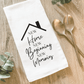 New Home, New Beginning, New Memories - Cotton Tea Towel - The Mustard Seed Collection, The Seed