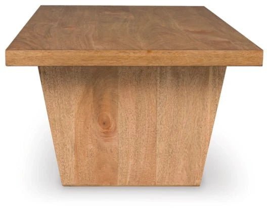NEW! Mango Wood Rectangular Cocktail/Coffee Table - The Mustard Seed Collection, The Seed