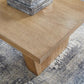 NEW! Mango Wood Rectangular Cocktail/Coffee Table - The Mustard Seed Collection, The Seed