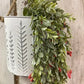 Nottingham Berry Hanging 33" Red - The Mustard Seed Collection, The Seed