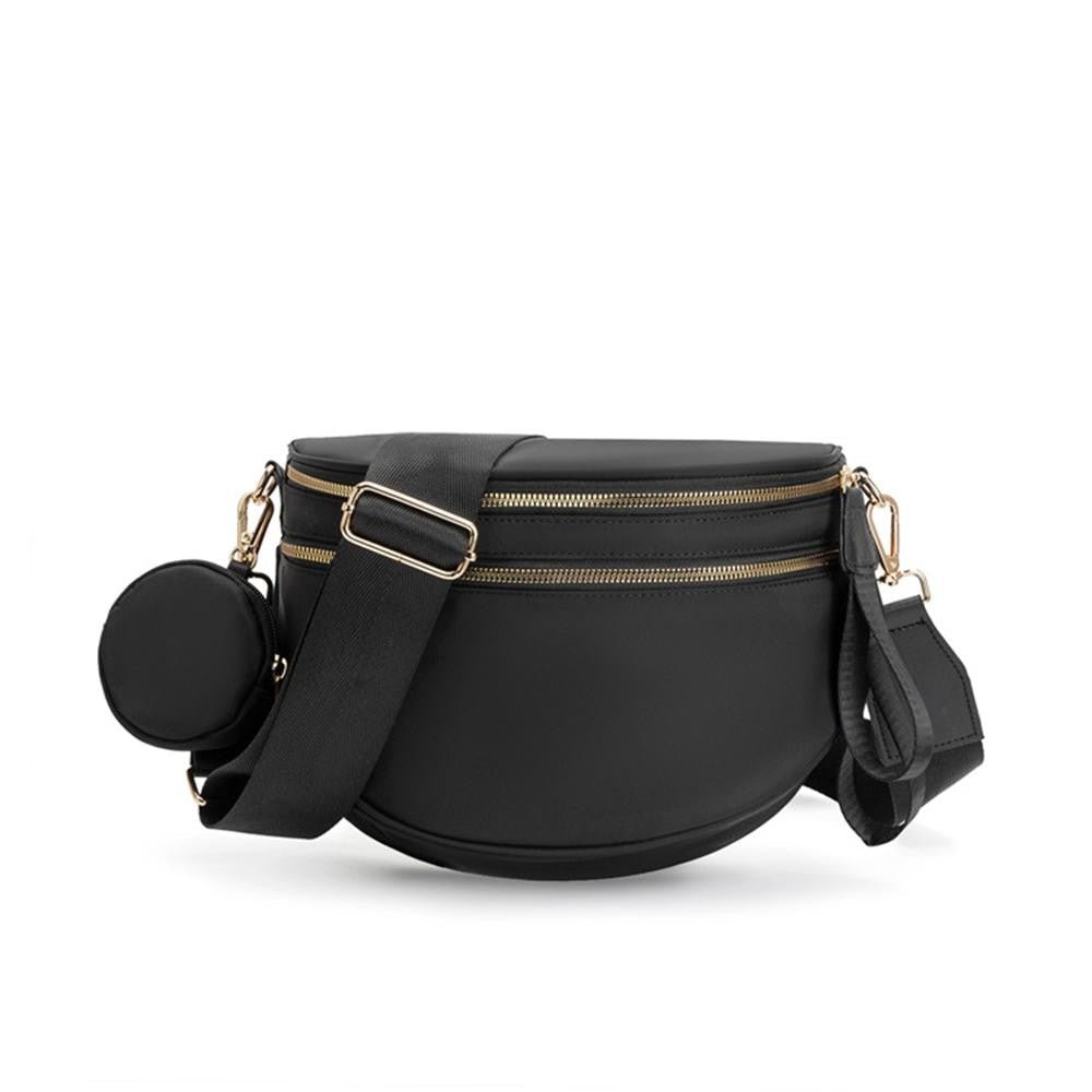 Nylon Cross Body Bag With Canvas Strap - The Mustard Seed Collection, The Seed