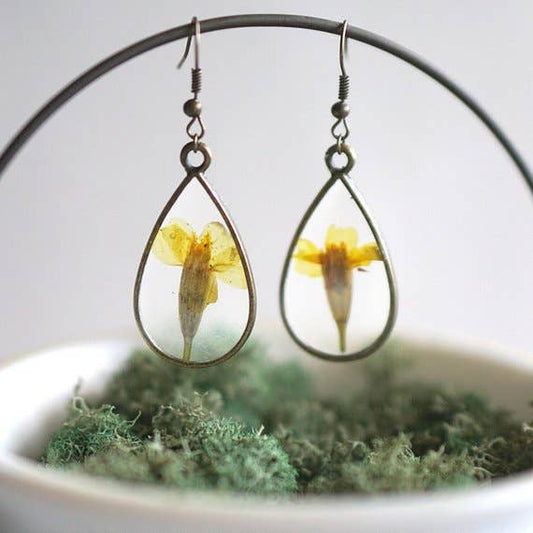 October Birth Flower Earrings