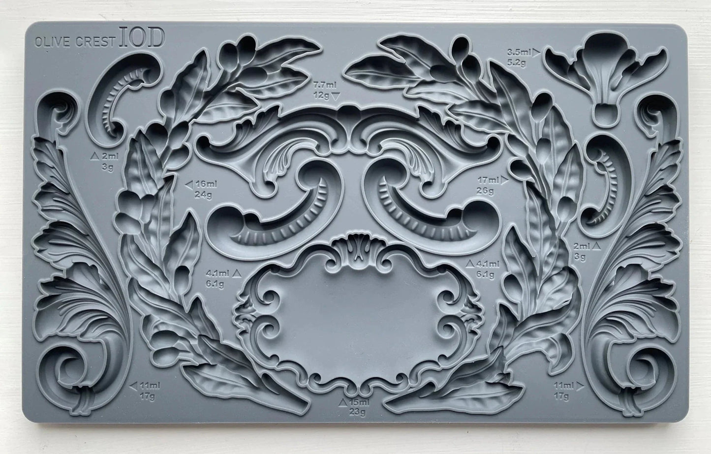 Olive Crest 6x10 IOD Mould™ - The Mustard Seed Collection, The Seed