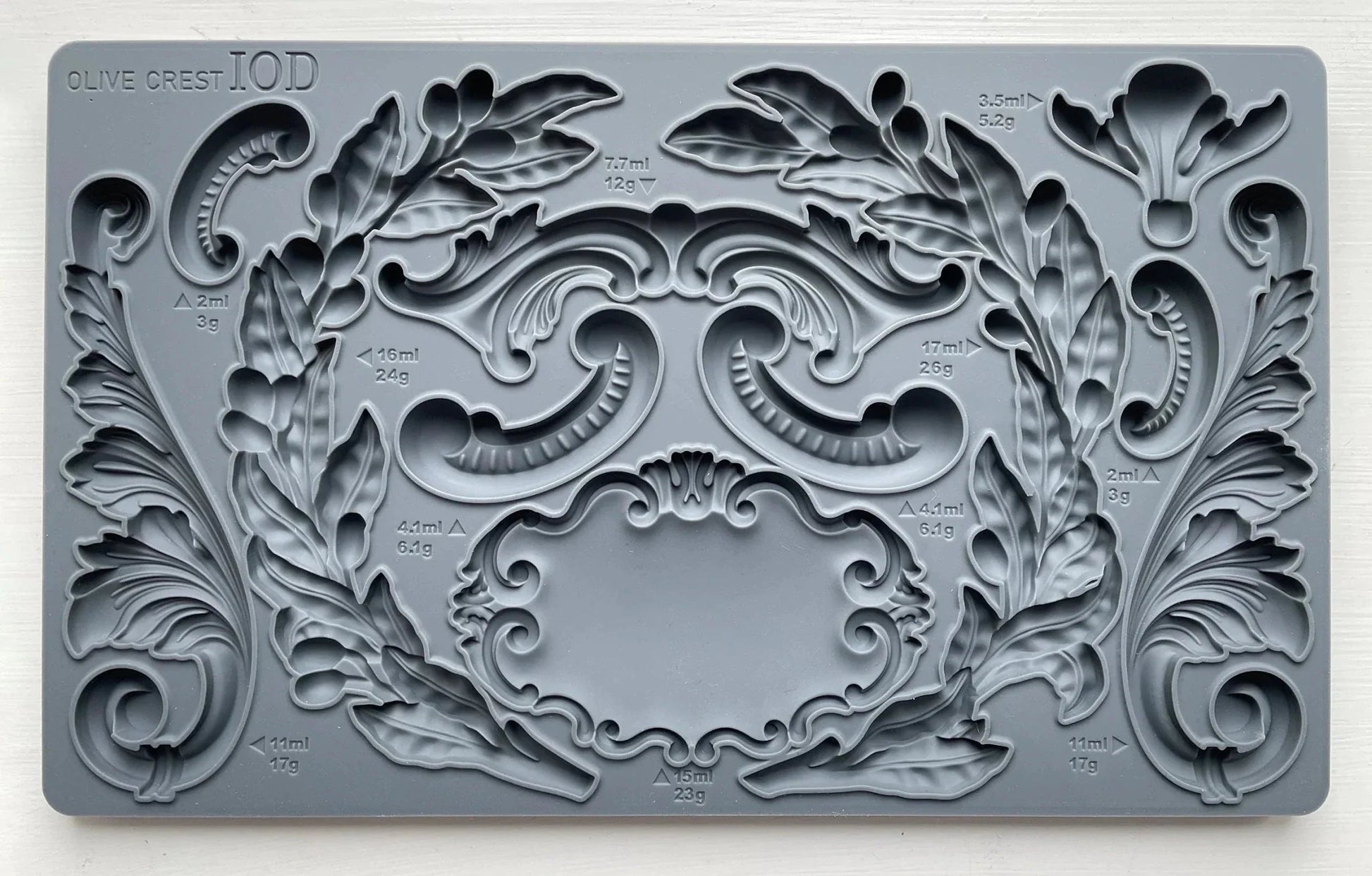 Olive Crest 6x10 IOD Mould™ - The Mustard Seed Collection, The Seed