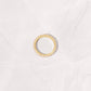 Opal Eternity Ring: Gold / 8