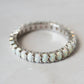 Opal Eternity Ring: Gold / 8