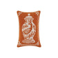 Orange Chinoiserie Hook Pillow - The Mustard Seed Collection, The Seed