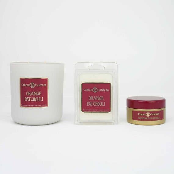 Orange Patchouli: Jar Candle 14ozCandles