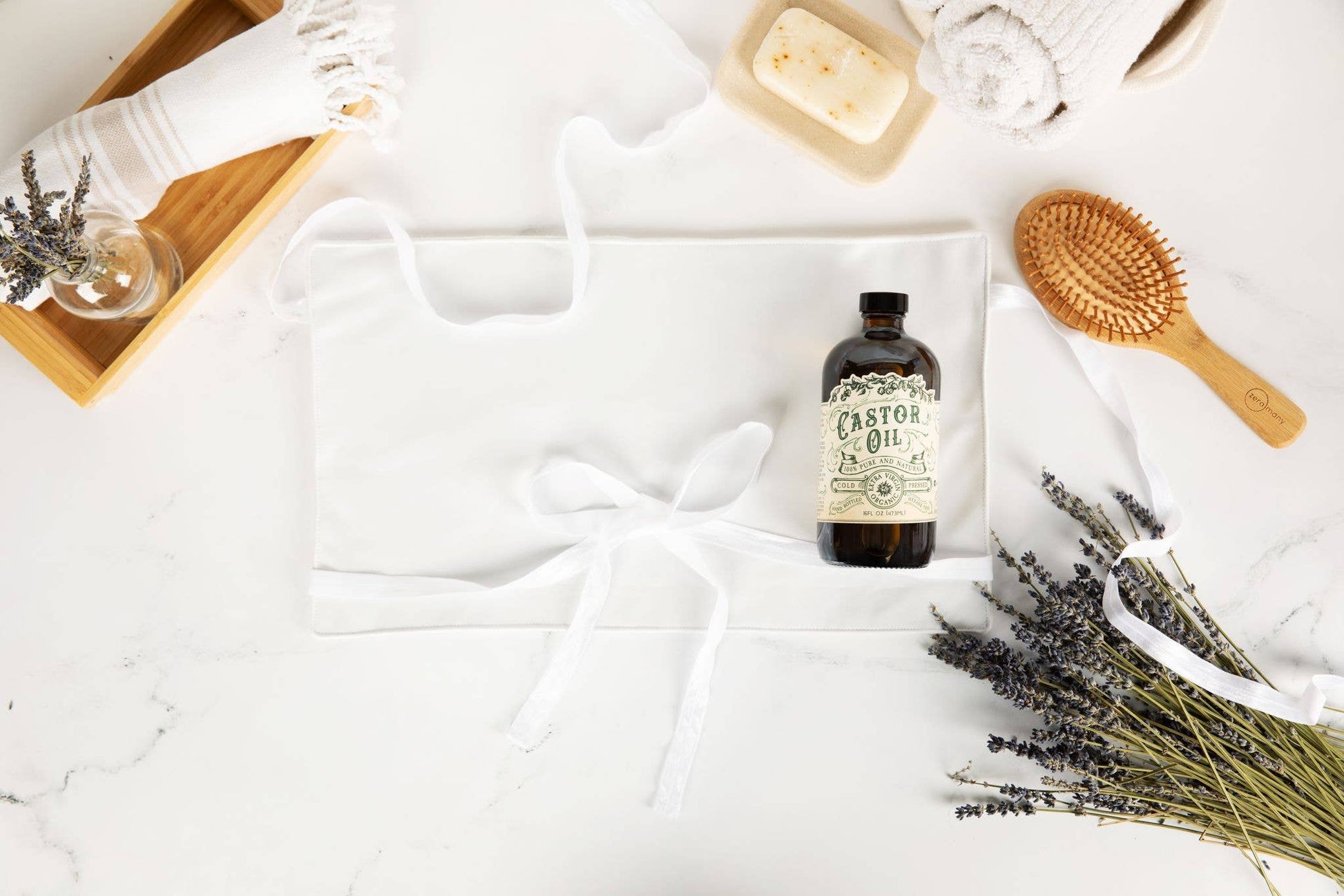 Organic Cold Pressed Castor Oil Hexane Free USA bottled: 2 oz - The Mustard Seed Collection, The Seed