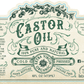 Organic Cold Pressed Castor Oil Hexane Free USA bottled: 2 oz - The Mustard Seed Collection, The Seed