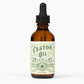 Organic Cold Pressed Castor Oil Hexane Free USA bottled: 2 oz - The Mustard Seed Collection, The Seed