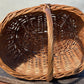 Oval Woven Basket with Twisted Handle - The Mustard Seed Collection, The Seed