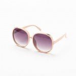 Oversize Round Sunglasses With Gold Details - The Mustard Seed Collection, The Seed