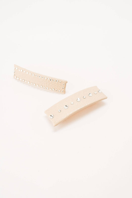 Paige Barrette Pair: Cream