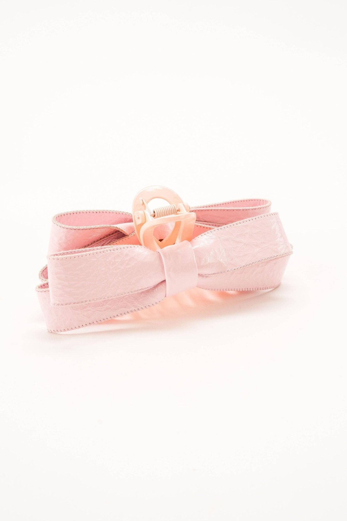 Paige Bow Hair Claw: Blush - The Mustard Seed Collection, The Seed
