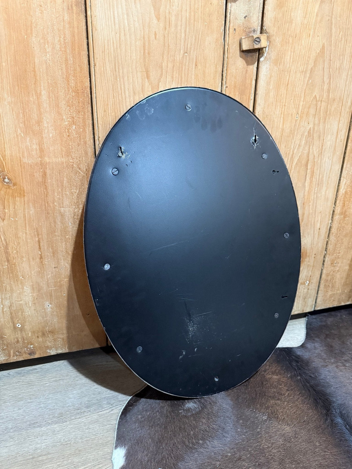 Painted Oval Mirror - The Mustard Seed Collection, The Seed