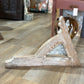 Pair of Chippy Corbels with Metal