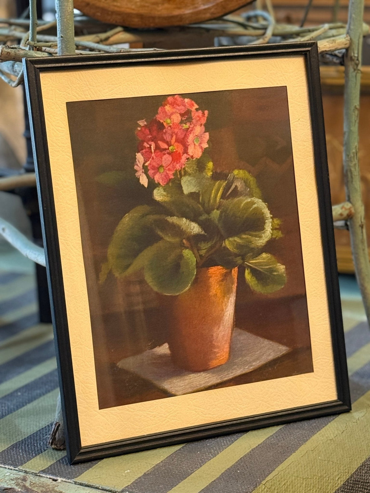 Pair of Framed Hans Comiotto Prints - The Mustard Seed Collection, The Seed