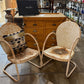 Pair of Vintage Metal Patio Chairs